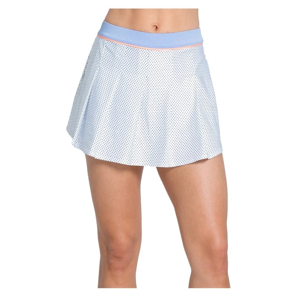 NEW Lucky in Love skirt skort LAVENDER LOVE size Small purple white CUTE